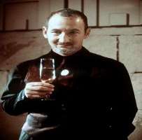 Andrew Divoff consuming alcohol